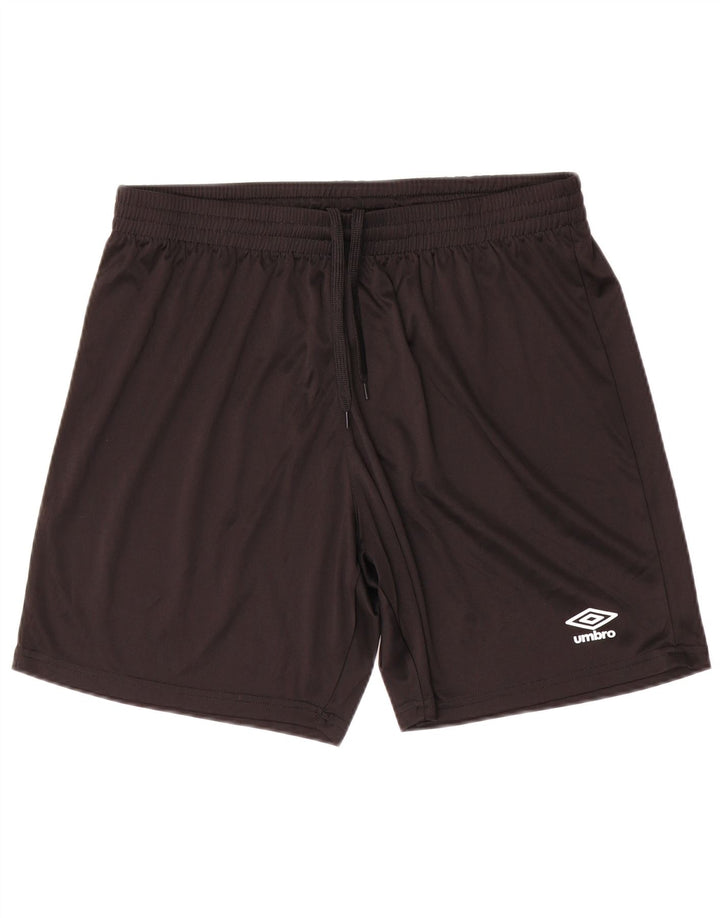 Pantaloncini sportivi da uomo Umbro XL neri in poliestere