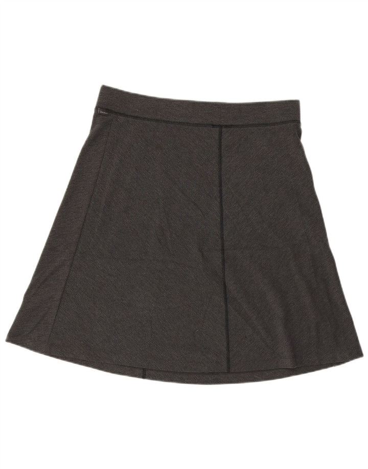 Gonna a trapezio da donna Eddie Bauer media W30 poliestere grigio