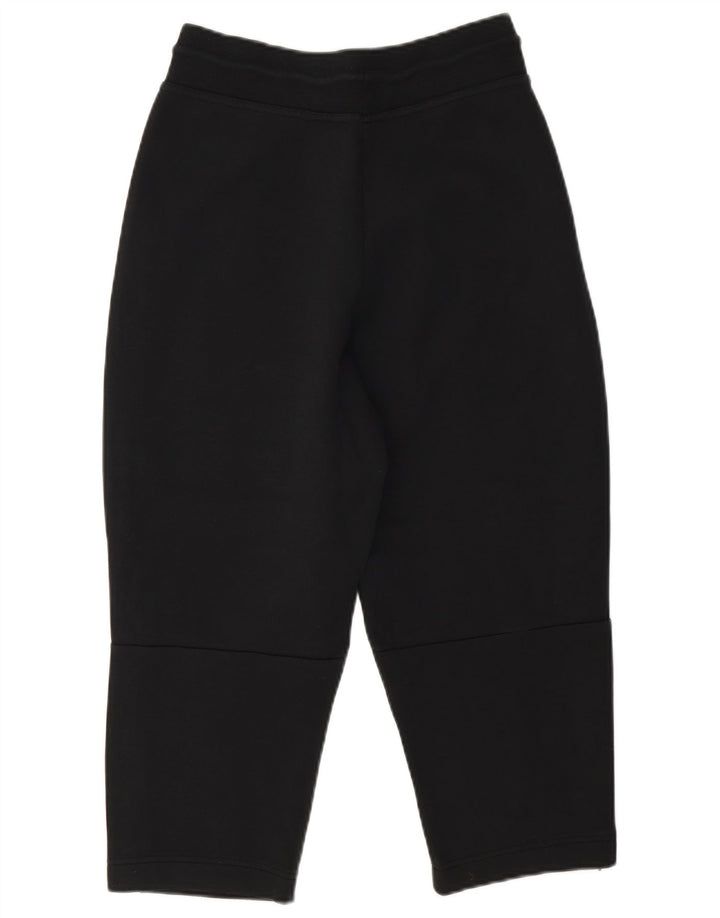 Pantaloni da tuta Nike Capri da uomo piccoli in cotone color block nero