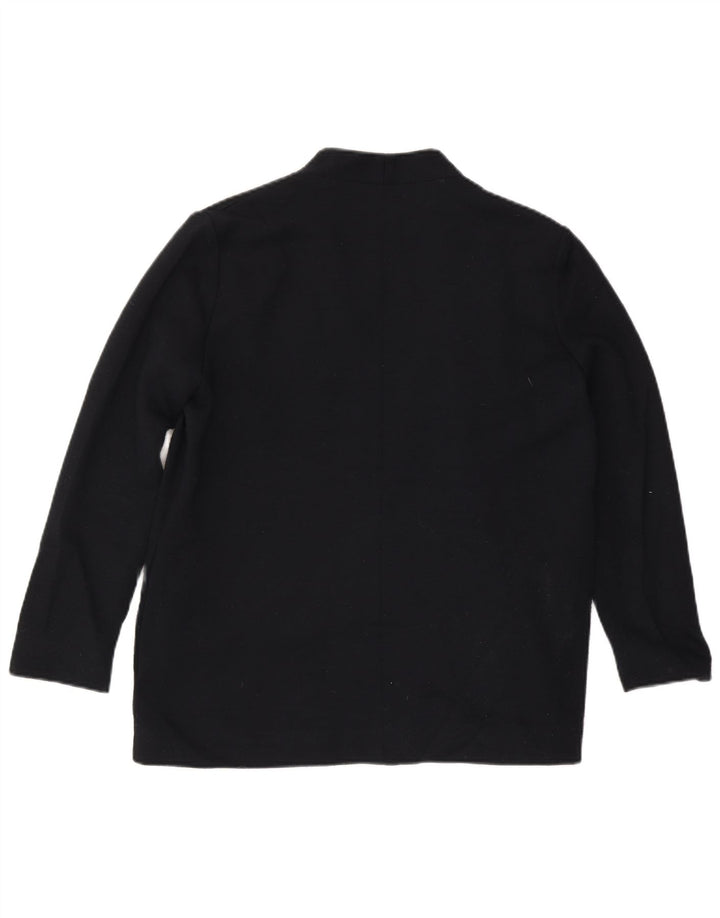 Giacca bomber da donna COS UK 14 grande lana blu navy