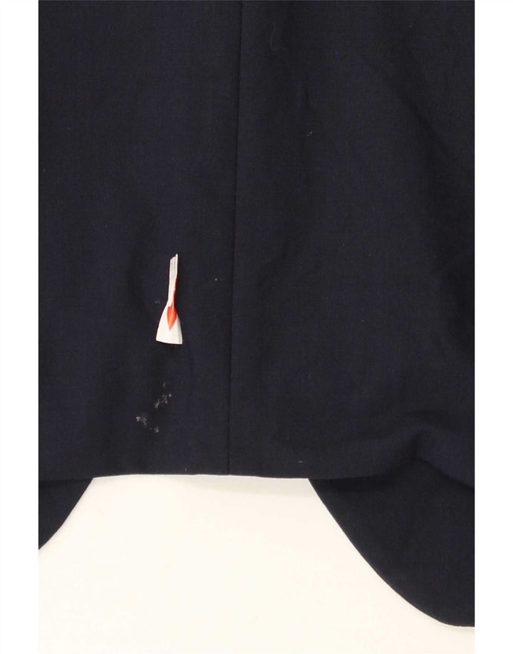 Ted Baker Giacca blazer da uomo slim fit a 2 bottoni UK 46 3XL Lana blu navy