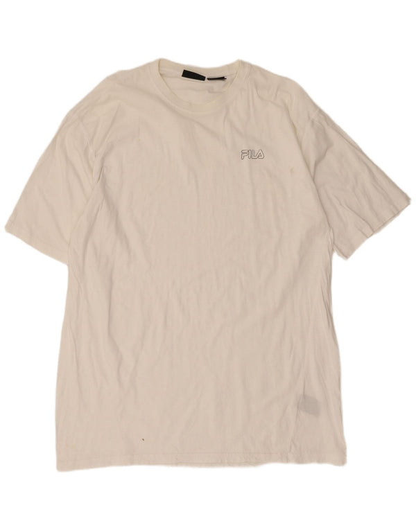 T-shirt da uomo Adidas Top 2XL cotone bianco