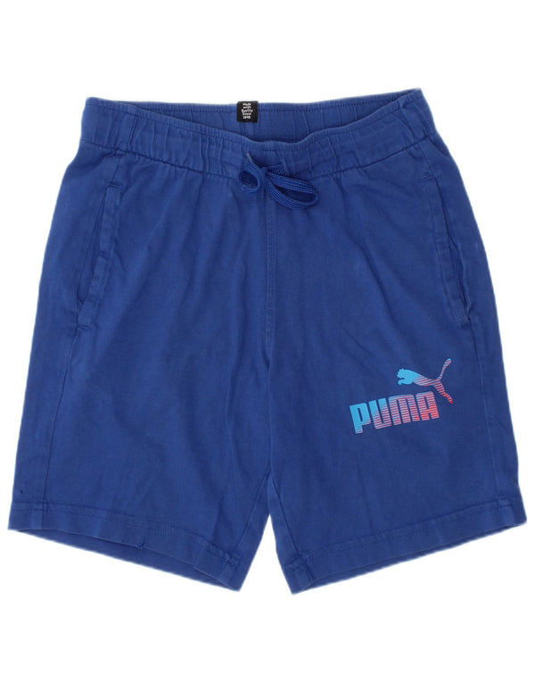 Pantaloncini sportivi PUMA da ragazzo 7-8 anni Blu