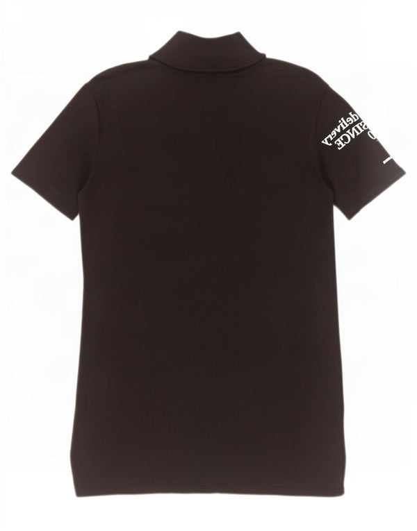 Abito T-shirt grafica Zara da donna Trafaluc UK 10 piccolo in cotone nero