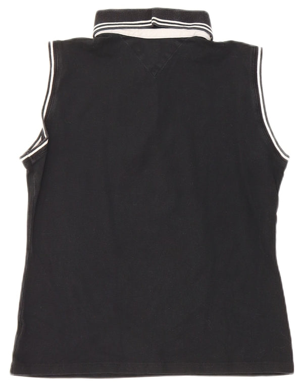 Polo senza maniche da donna Tommy Hilfiger EU 40 media nera