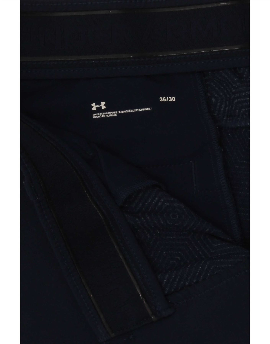 Pantaloni chino slim da uomo Under Armour W36 L30 Blu Navy