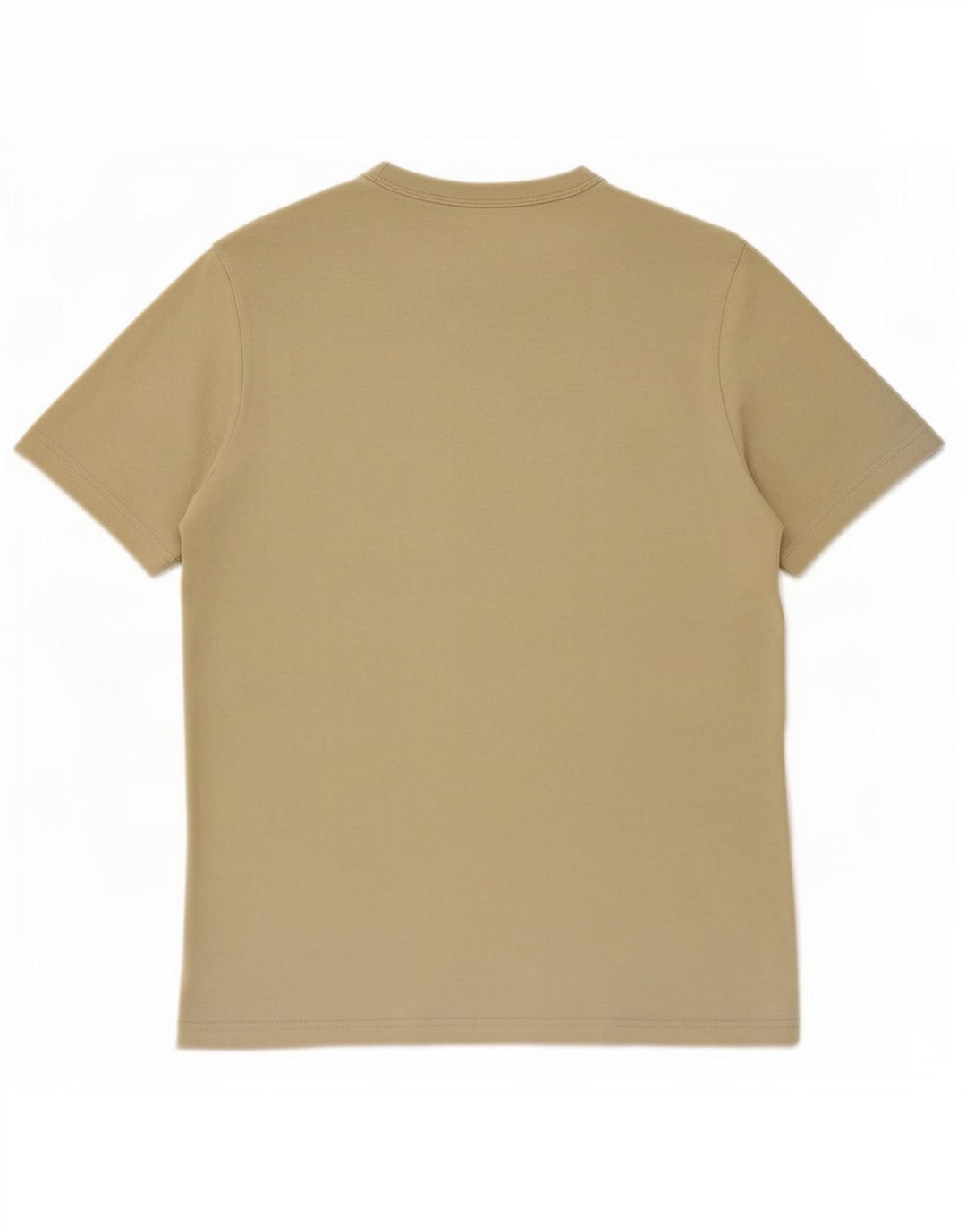 T-shirt Zara da uomo Top in cotone beige medio