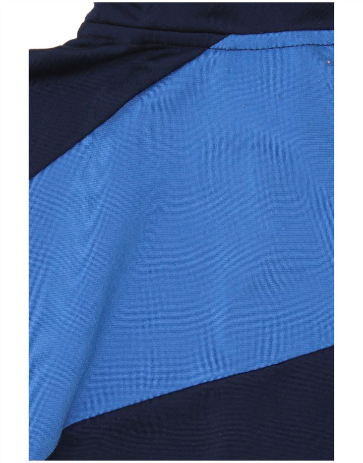 Giacca da tuta da ragazzo Adidas 13-14 anni Blu navy Colourblock