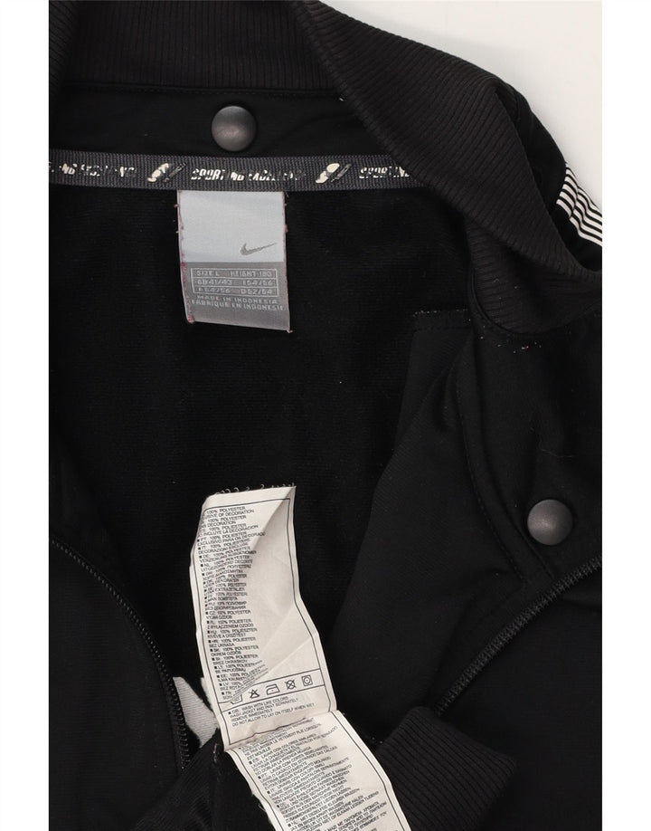 Giacca da ginnastica grafica da uomo Nike UK 41/43Grande blocco di colore nero