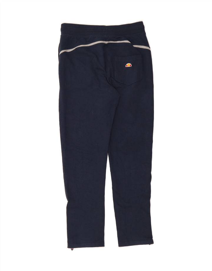 ELLESSE Mens Tracksuit Trousers UK 14 Medium  Navy Blue Cotton Vintage Ellesse and Second-Hand Ellesse from Messina Hembry 