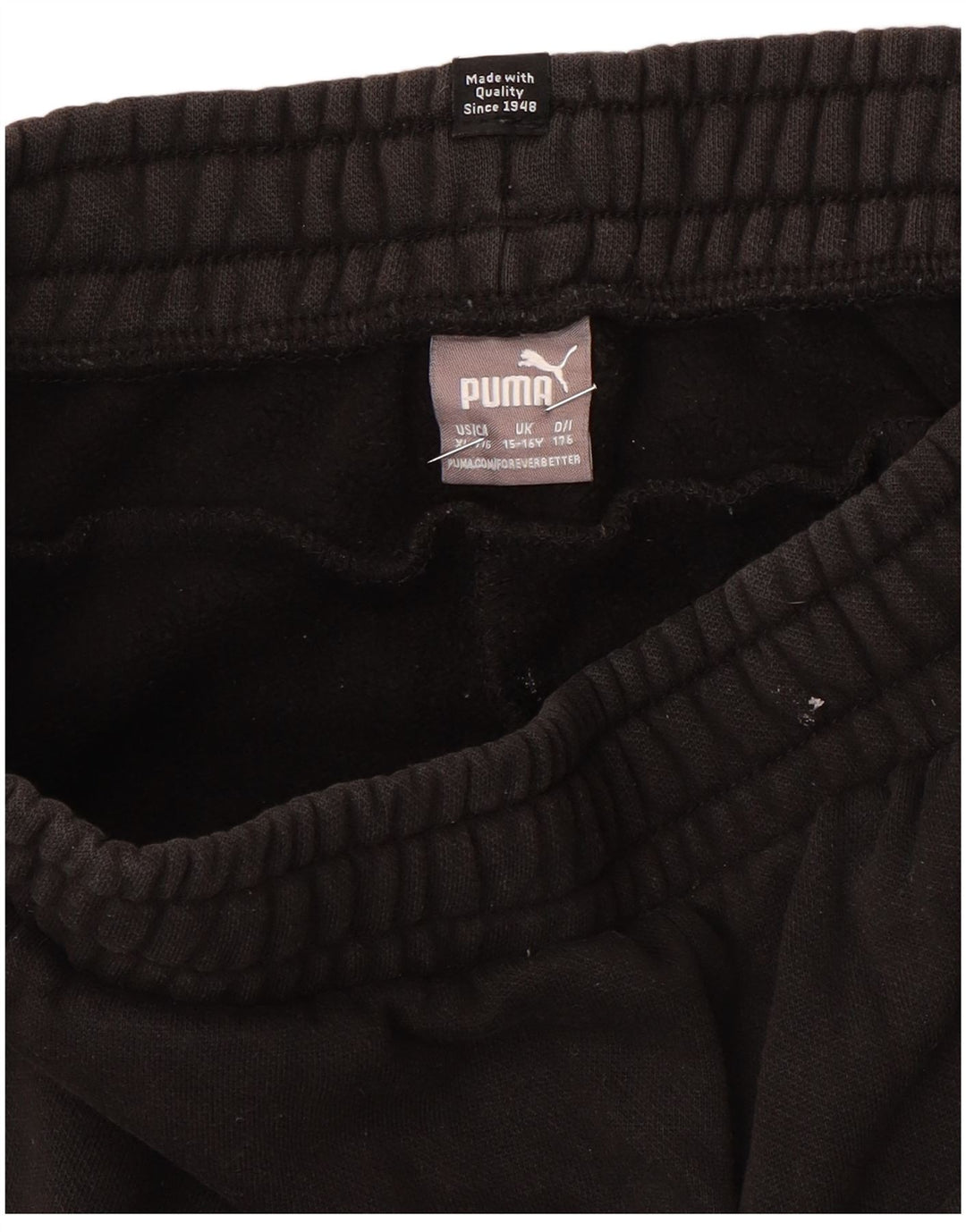 Pantaloni da tuta da ragazzo Puma Joggers 15-16 anni Colorblock nero