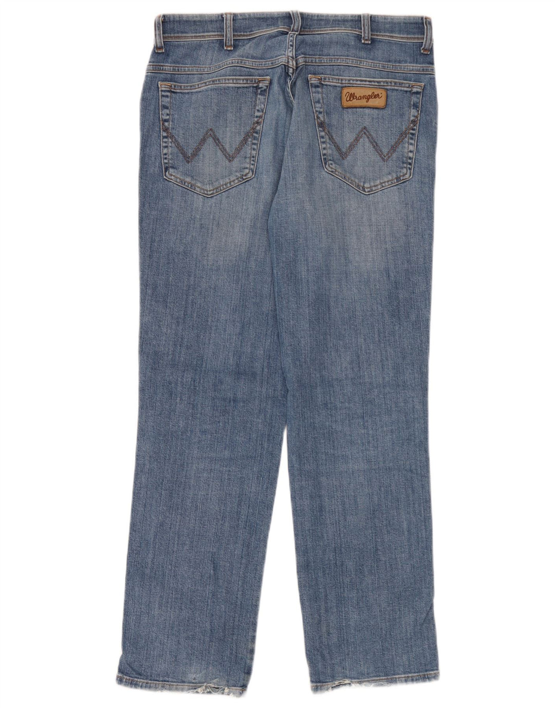 Jeans dritti da uomo Wrangler Texas W34 L30 cotone blu