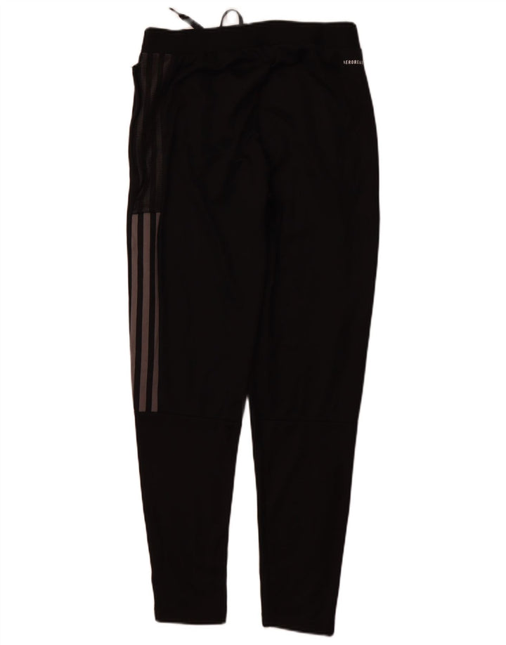 ADIDAS Mens Juventus Tracksuit Trousers Small Black Polyester