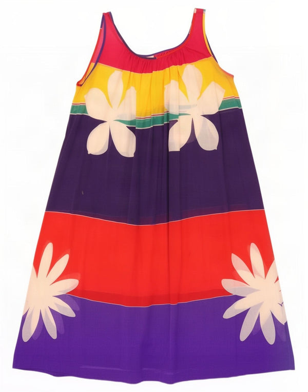 Abito a trapezio da donna senza maniche Anna Club IT 44 Medio floreale multicolore