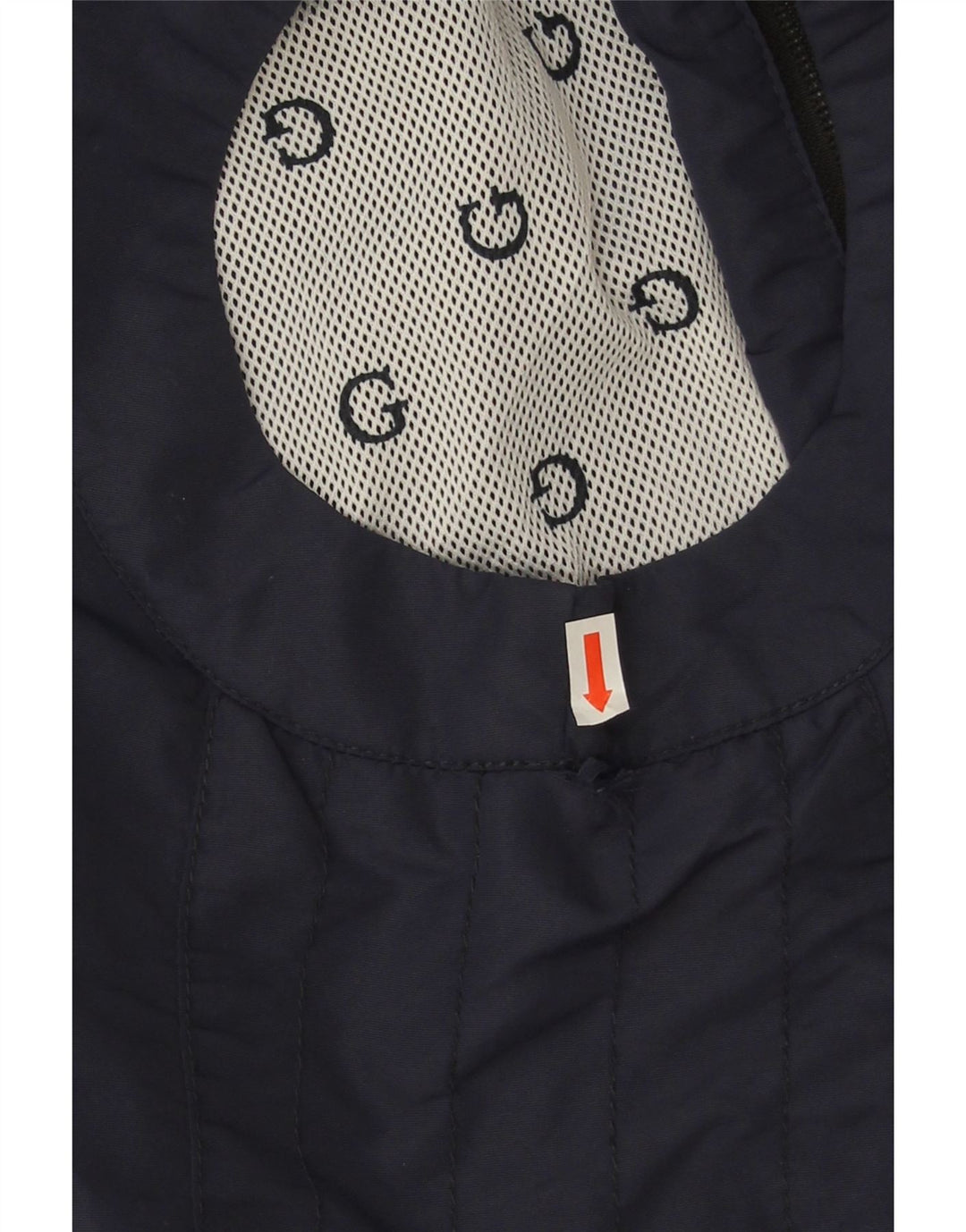 Guess Giacca da ginnastica senza maniche con grafica da uomo XL Poliestere blu navy