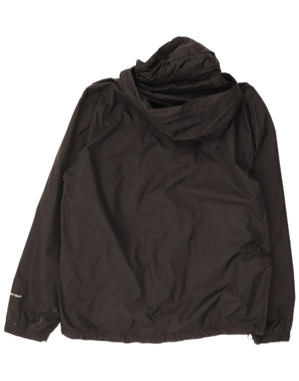 Giacca antipioggia da uomo con cappuccio The North Face UK 40 Large in nylon nero