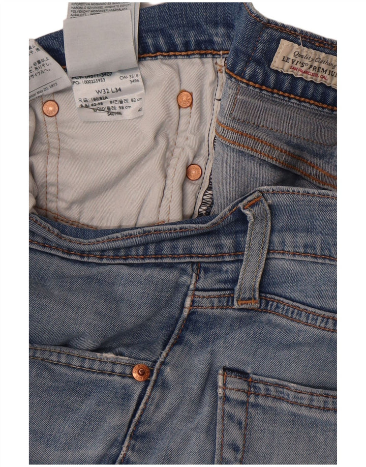 Jeans Levi's Uomo 511 Slim W32 L34 Cotone Blu