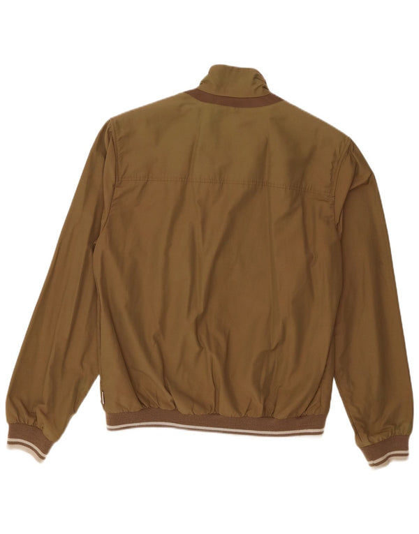 Giubbotto bomber da uomo Geox Respira UK 40 Large in cotone kaki