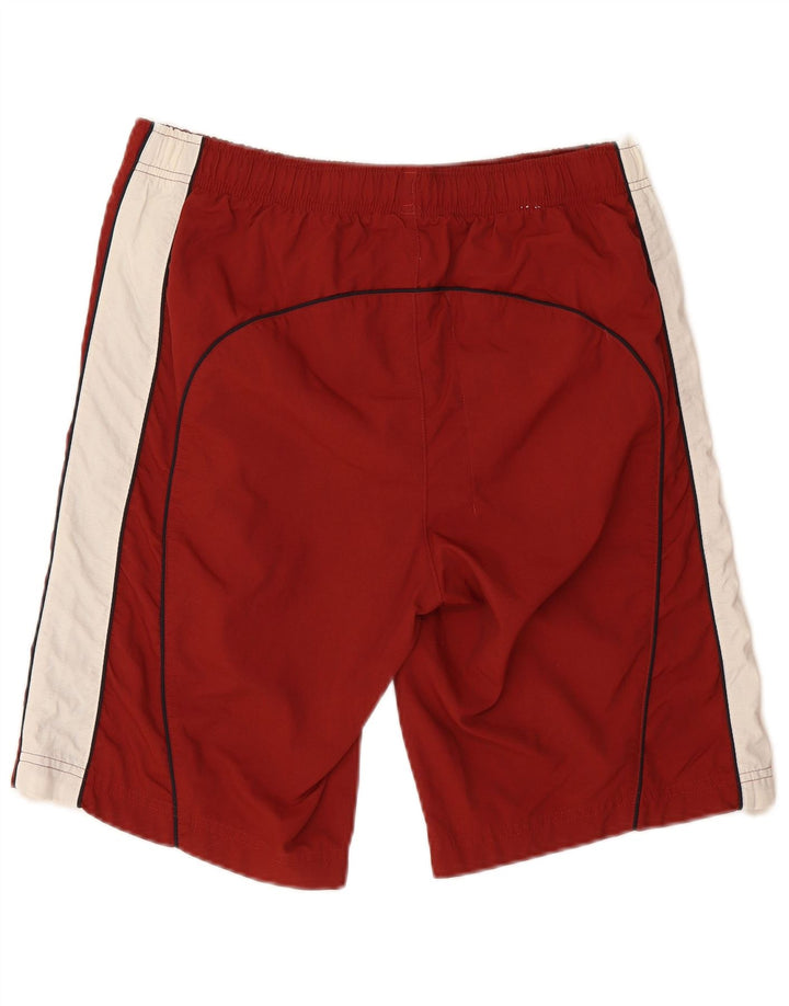 Pantaloncini sportivi da uomo Champion, poliammide color block medio bordeaux