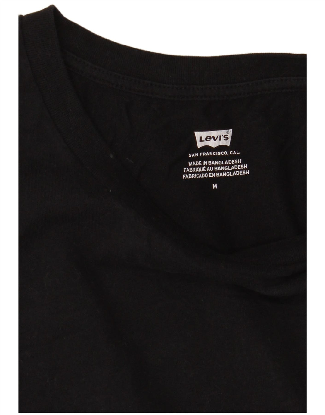 T-shirt da donna LEVI'S UK 14 media nera