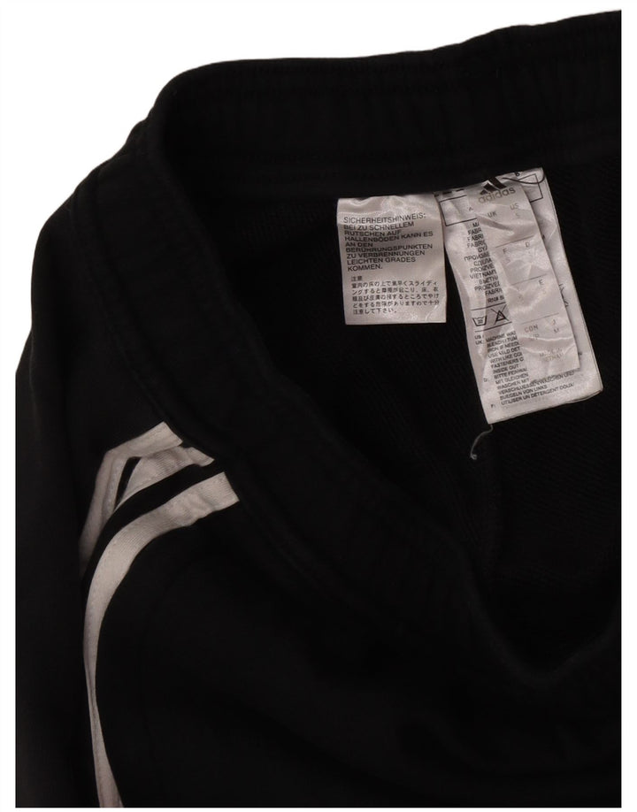 Pantaloni da tuta da uomo Adidas Small in cotone nero