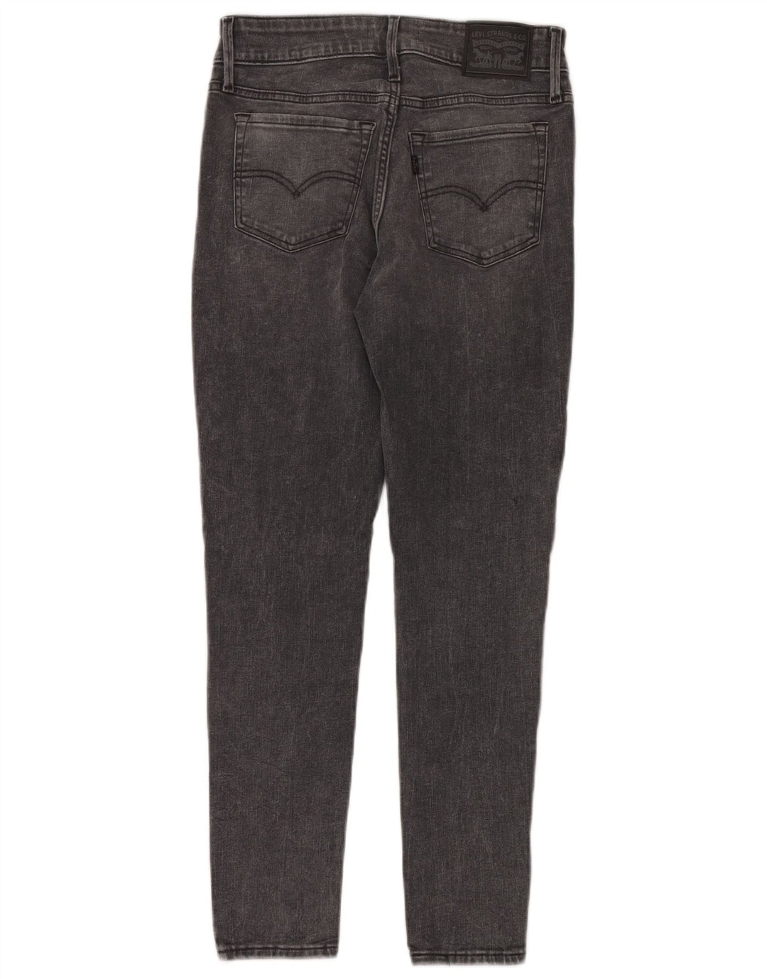 Jeans skinny Levi's 711 da donna W27 L28 cotone grigio