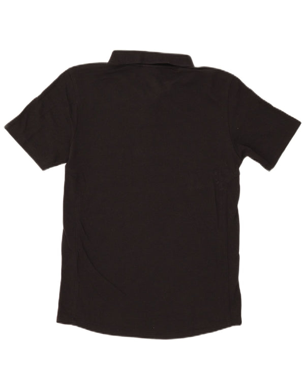 Polo Umbro da bambino 11-12 anni grande in cotone nero