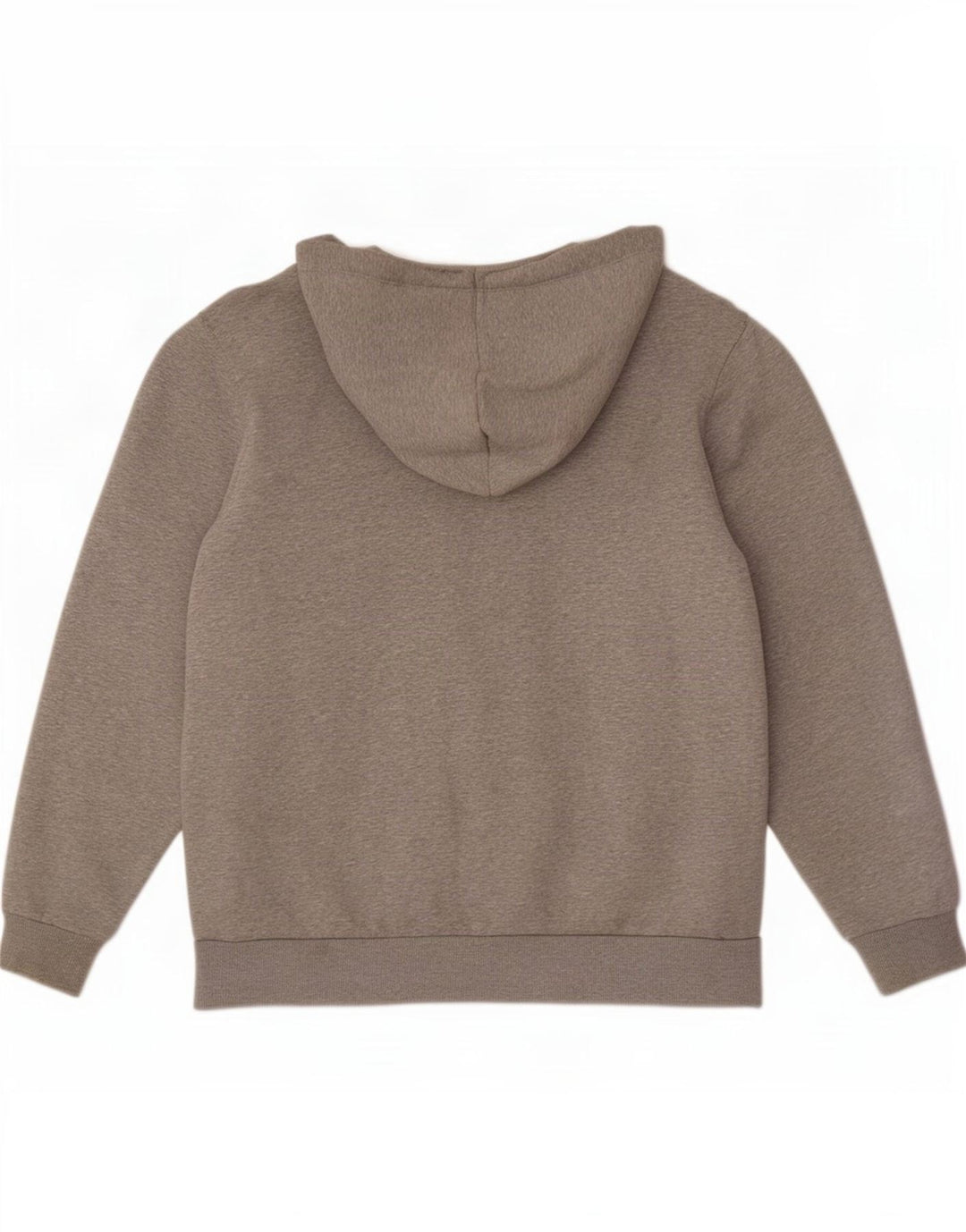 Maglione con cappuccio e zip da uomo Converse grande in cotone grigio
