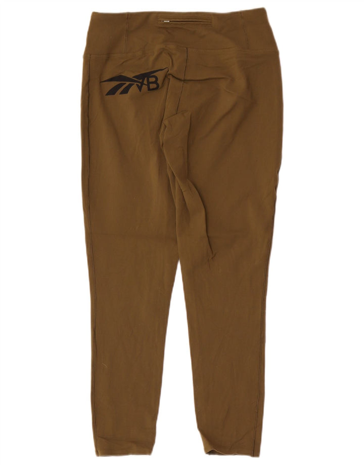 Leggings grafici da donna REEBOK UK 10 piccolo nylon kaki