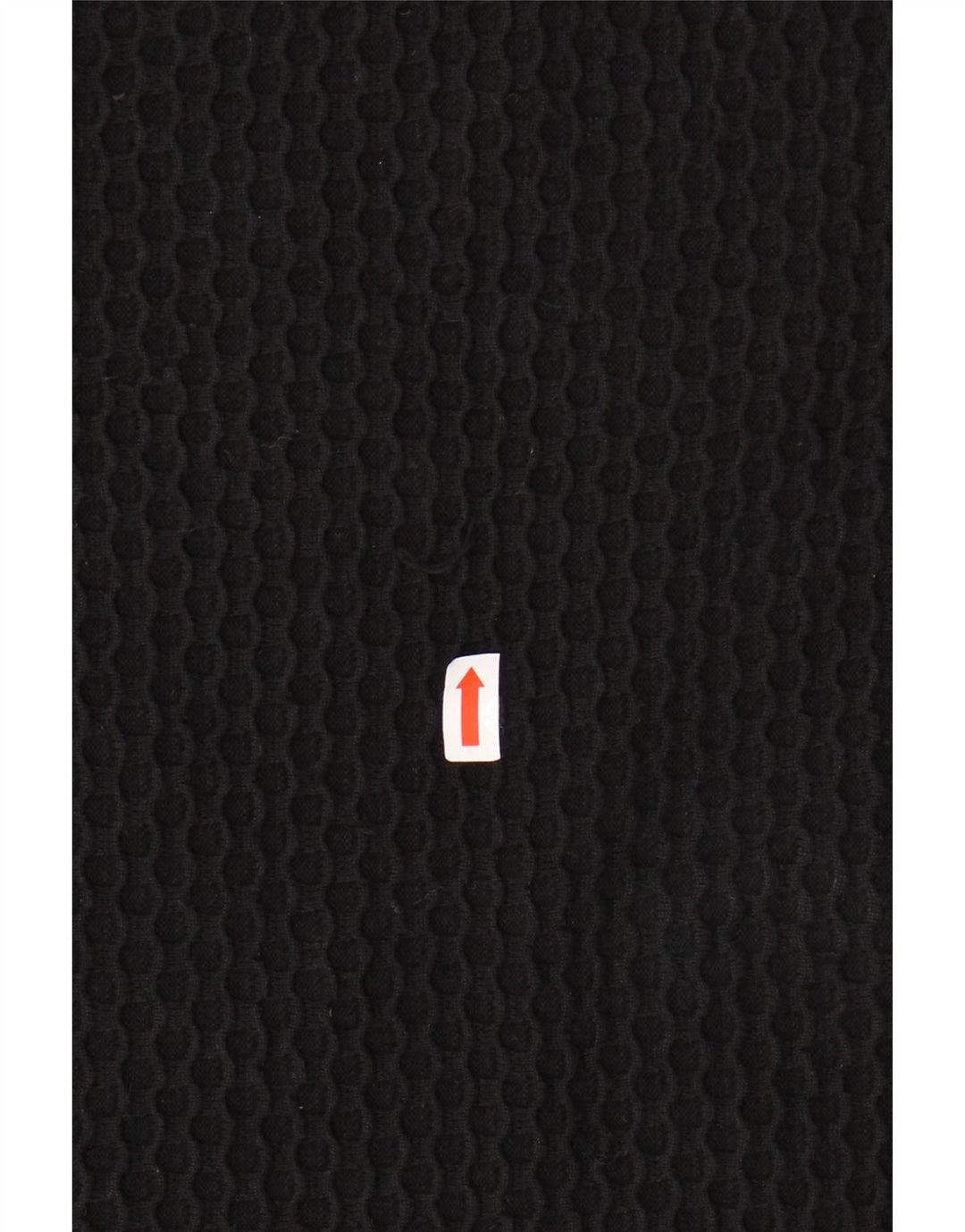 Top da donna COS manica 3/4 UK 14 cotone nero medio