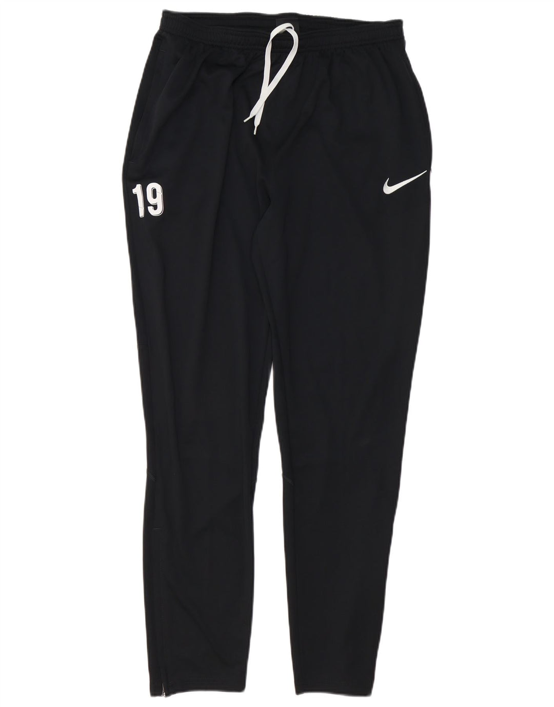 Pantaloni da tuta grafica Nike Dri Fit da uomo, grandi, in poliestere nero