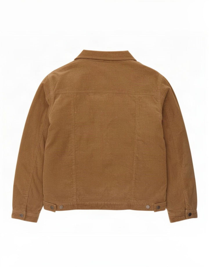 Giacca da uomo in velluto a coste Camargue EU 52/54 grande cotone marrone