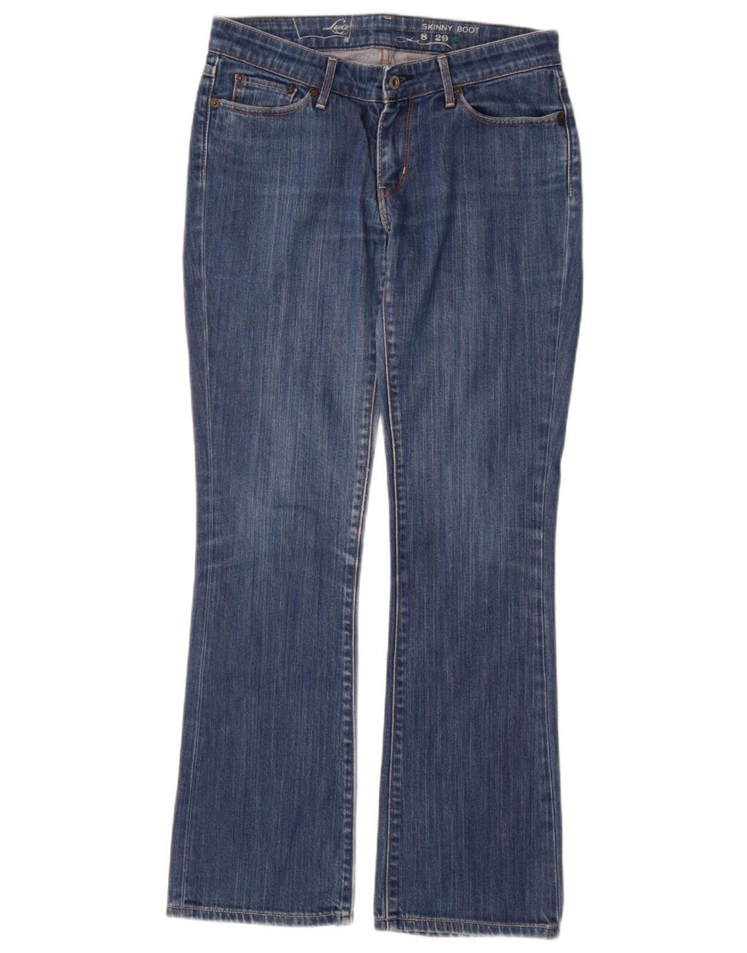 Jeans skinny bootcut da donna Levi's US 8 medi W29 L32 Blu
