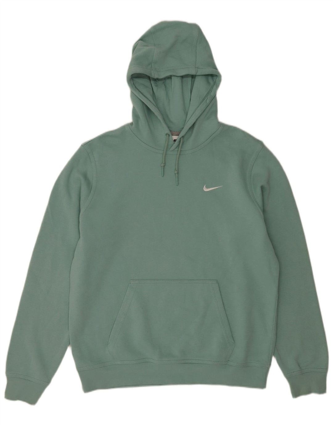 Felpa con cappuccio da uomo Nike Large in cotone blu