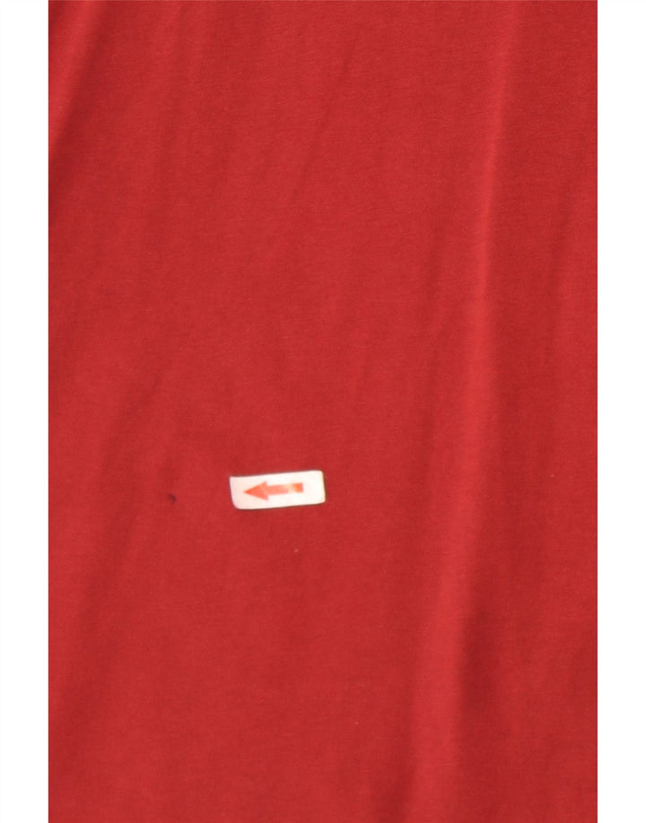 T-shirt da uomo Vans Classic Fit XL rossa in cotone