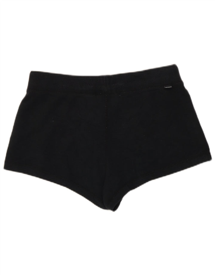 Pantaloncini sportivi Converse da donna UK 14 medio cotone nero