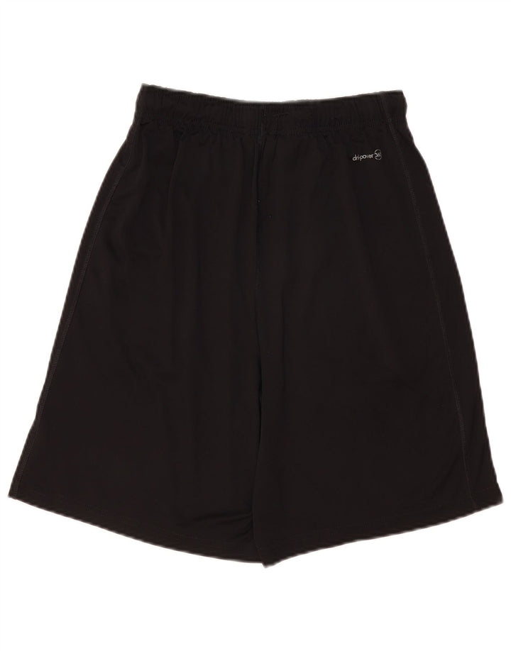 RUSSELL ATHLETIC Pantaloncini sportivi Dri-Power da uomo piccoli in poliestere nero