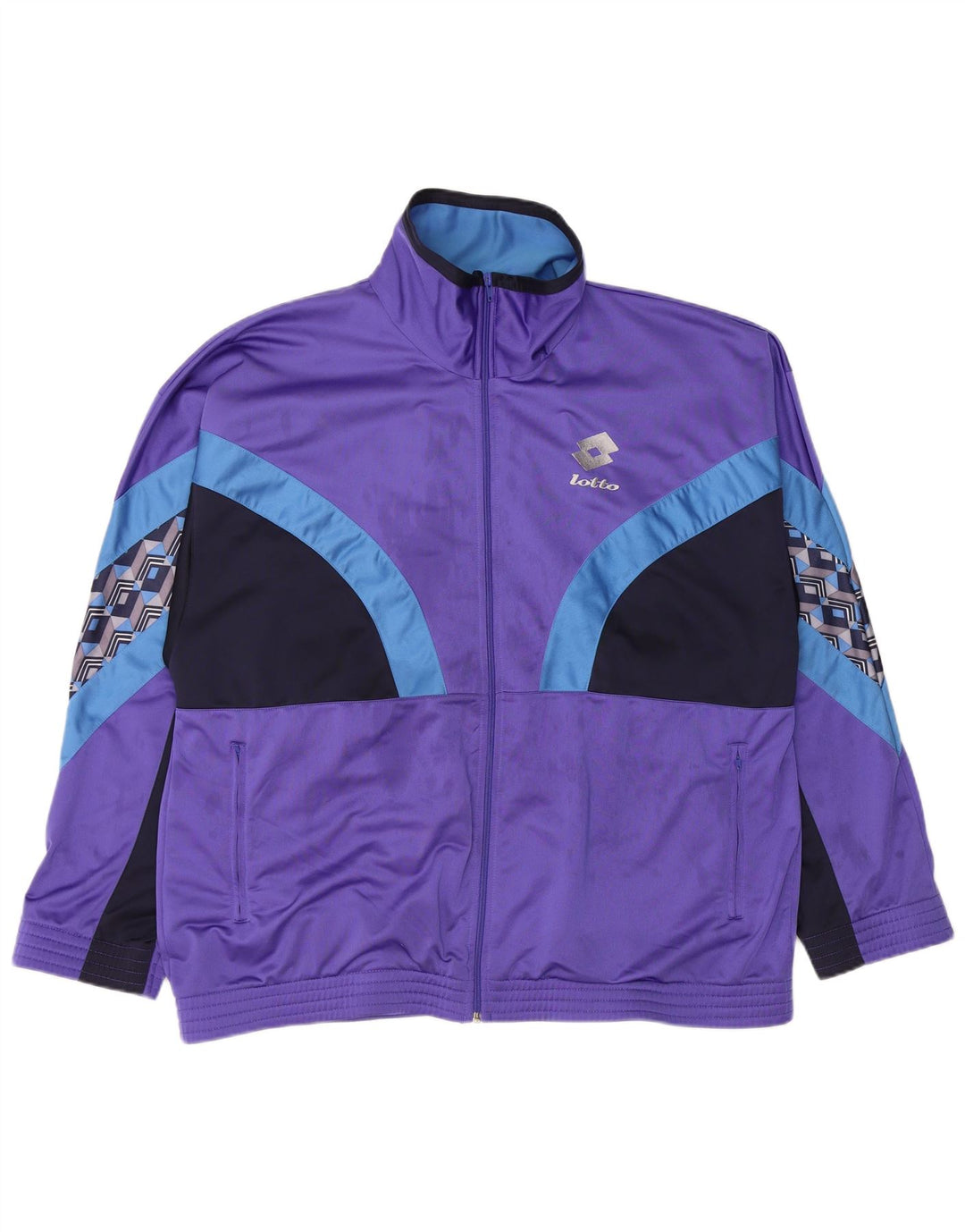 Giacca da tuta da uomo Lotto XL viola color block