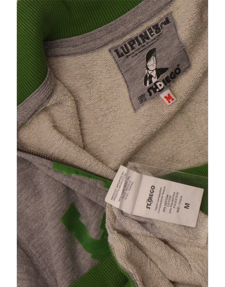 ST. Giacca da tuta da uomo Diego Lupin 1905 color block grigio medio
