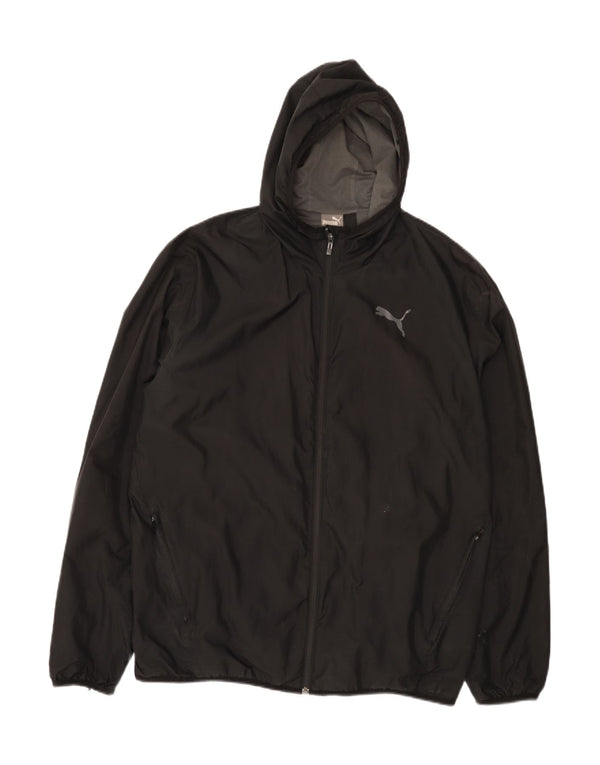 Giacca antipioggia da uomo Puma UK 18 XL poliestere nero