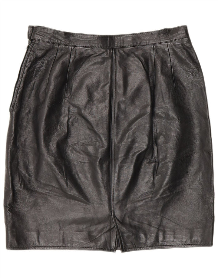 Gonna in pelle da donna i Blues IT 42 media W28 nera