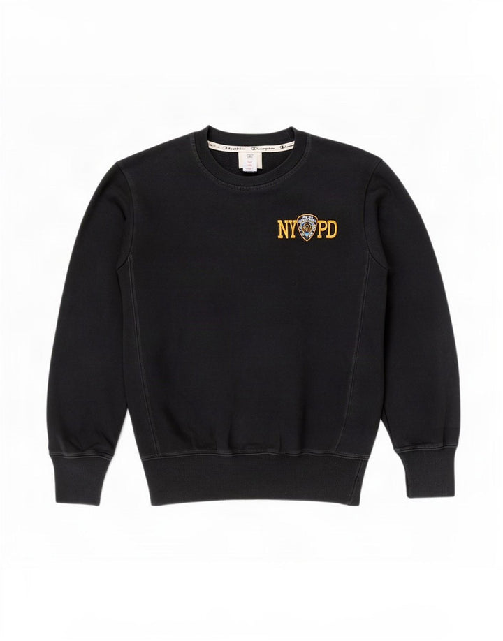Felpa da uomo Champion Felpa media in cotone blu navy