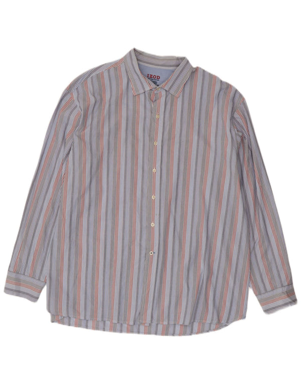 Camicia da uomo Izod 2XL a righe blu
