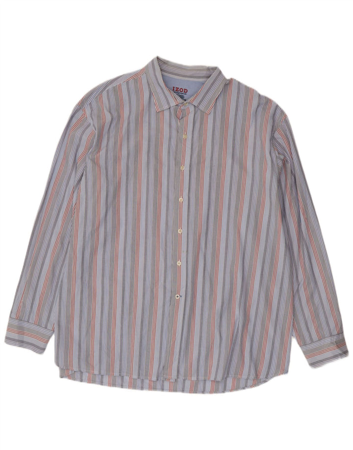 Camicia da uomo Izod 2XL a righe blu
