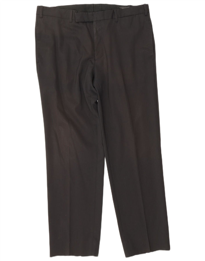 PRADA Abito da uomo 3 bottoni 2 pezzi IT 52 XL W34 L30 Nero classico