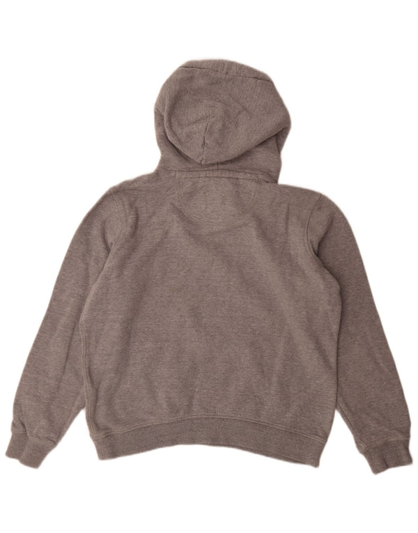 Maglione con cappuccio oversize grafico da donna Jack Wills UK 14 grande grigio