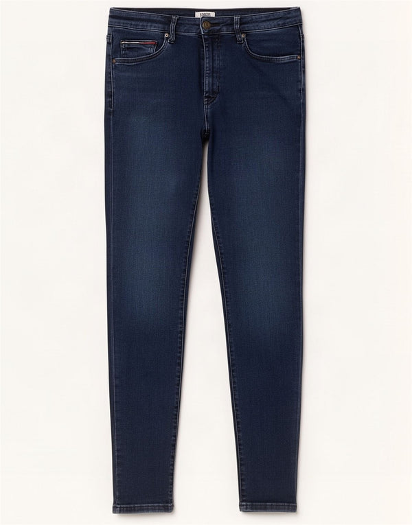 Tommy Hilfiger Womens High Rise Skinny Jeans W30 L32 Blue Cotton
