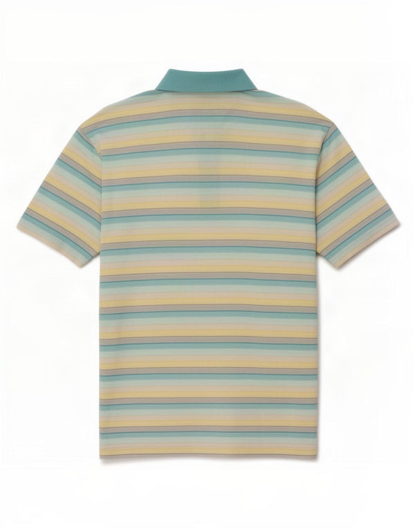 Polo da rugby da uomo Pierre Cardin a righe medie multicolore