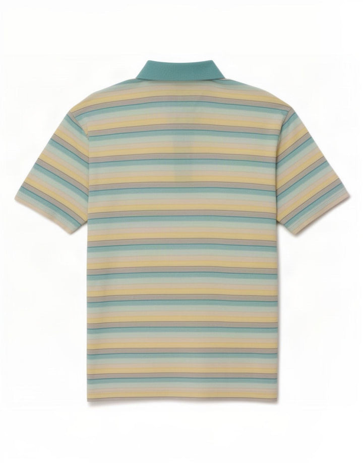 Polo da rugby da uomo Pierre Cardin a righe medie multicolore