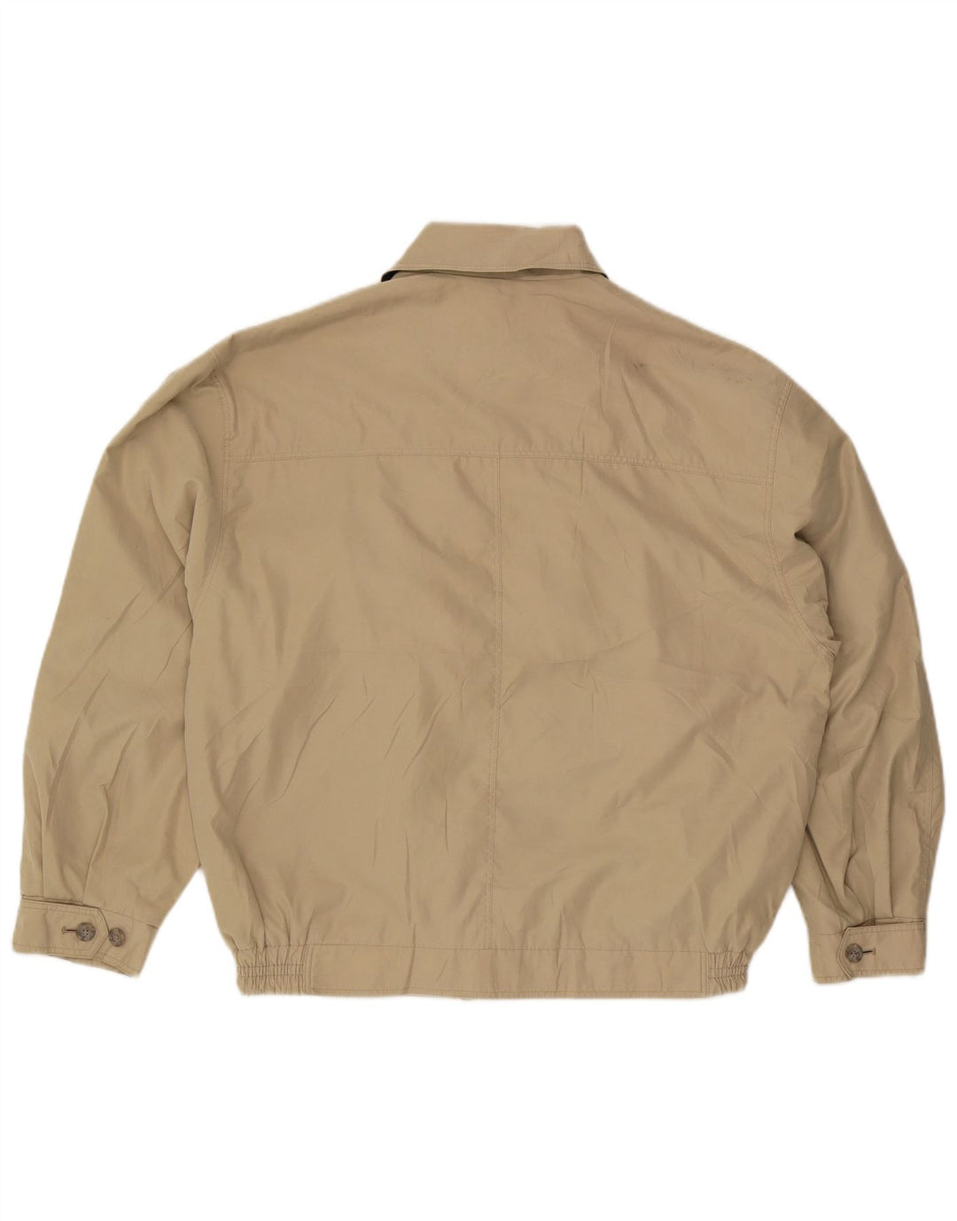 Giubbotto bomber da uomo vestibilità ampia Marks & Spencer UK 38 Poliestere beige medio